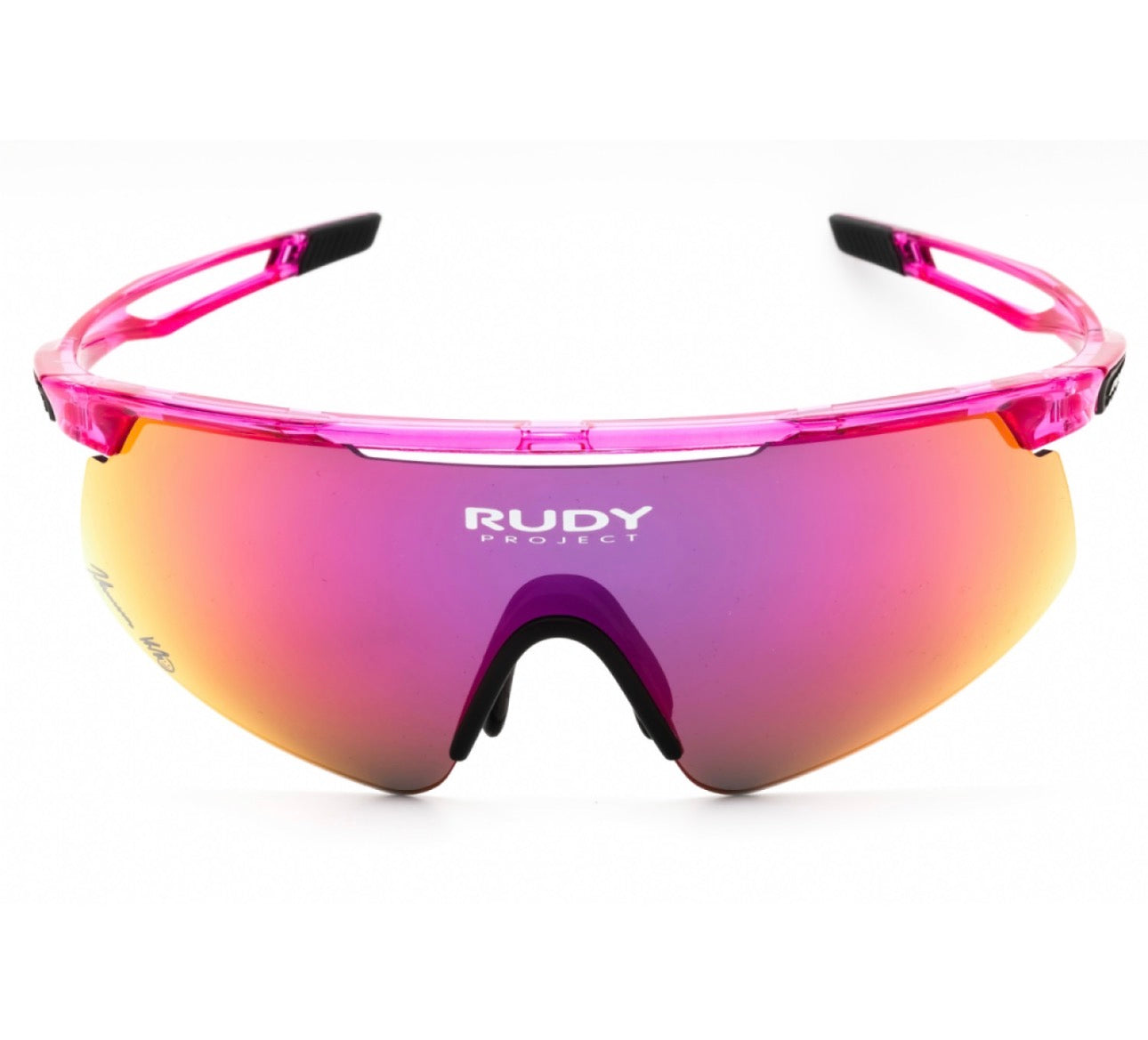 Rudy Project SP895244 RN00 Klaebo Crystal Pink Shield Sunglasses – 135mm