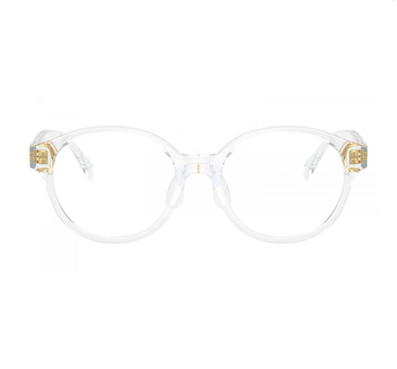 Versace VK3012 148 47mm Transparent Round Kids Eyeglasses