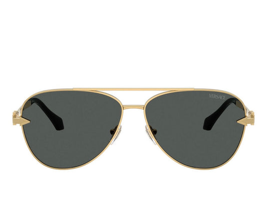 Versace VE2283 100287 Aviator Sunglasses – 61mm
