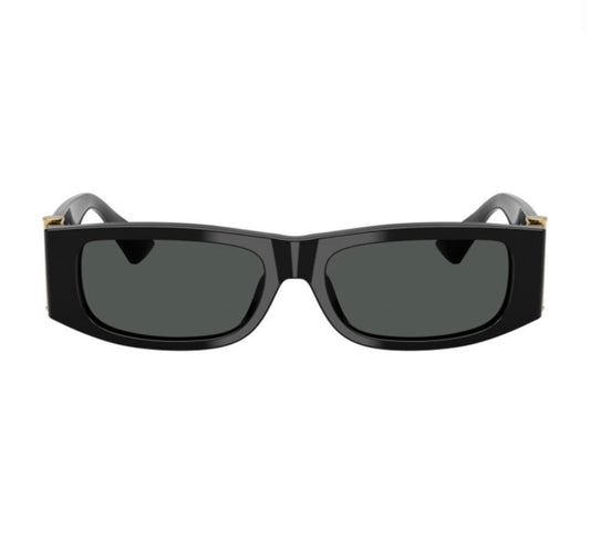 Versace VE4476U GB1/87 55mm Black Rectangle Sunglasses