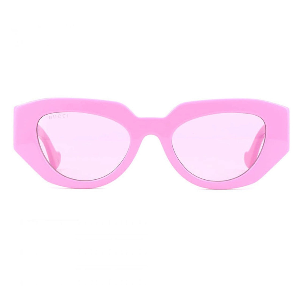 Gucci GG1421S 004 Pink Cat-Eye Sunglasses – 51mm