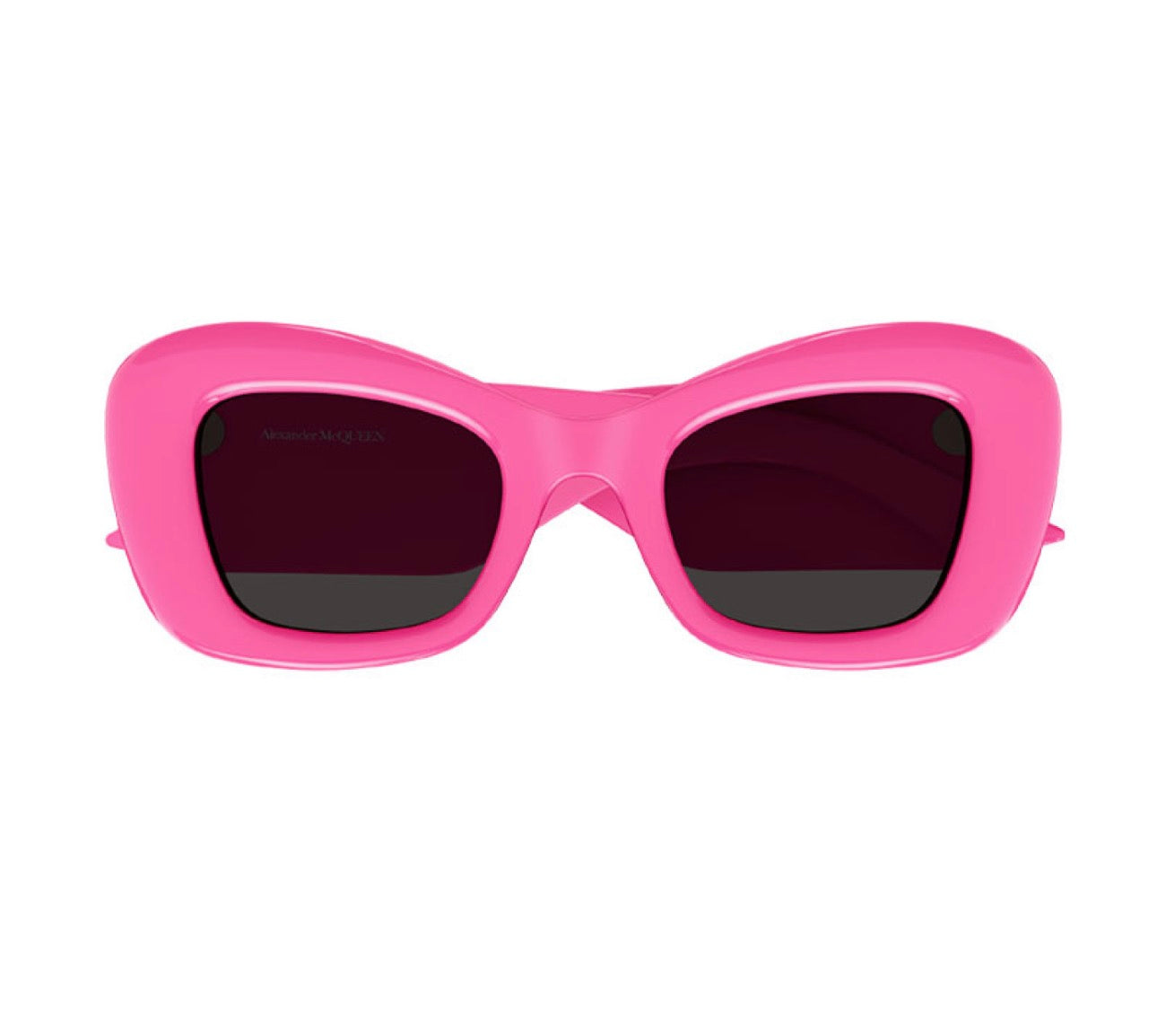 Alexander McQueen AM0434S 004 Oversized Sunglasses – Pink – 50mm