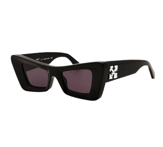 Off-White OERIO27 ACCRA Black Cat Eye Sunglasses – 49mm