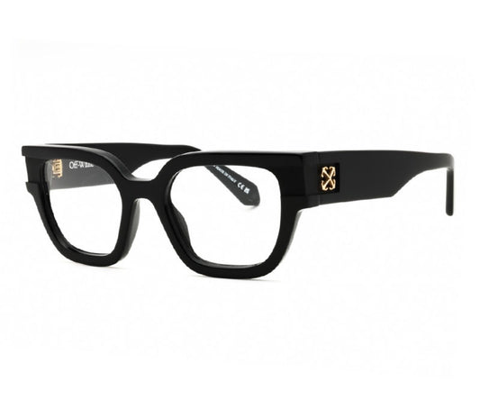 Off-White OERJ085 Style 85 Square Eyeglasses – Black (51mm)