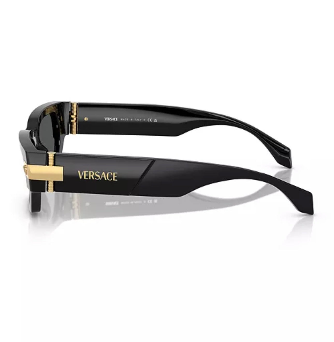 Versace VE4465 GB1/87 Rectangular Sunglasses – (53mm)
