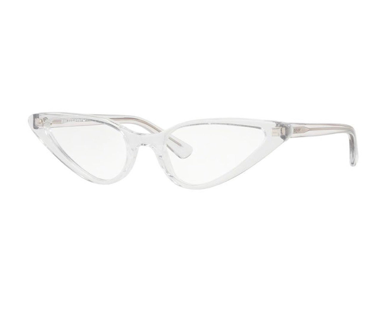 Vogue VO5281 W745 Transparent Cat-Eye Eyeglasses – 51mm