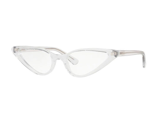 Vogue VO5281 W745 Transparent Cat-Eye Eyeglasses – 51mm