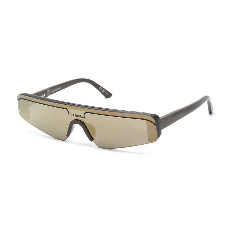 Balenciaga BB0003S Rectangle Shield Sunglasses 99mm