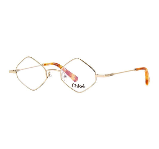 Chloé CE2158 906 Gold Round Optical Eyeglasses – 46mm