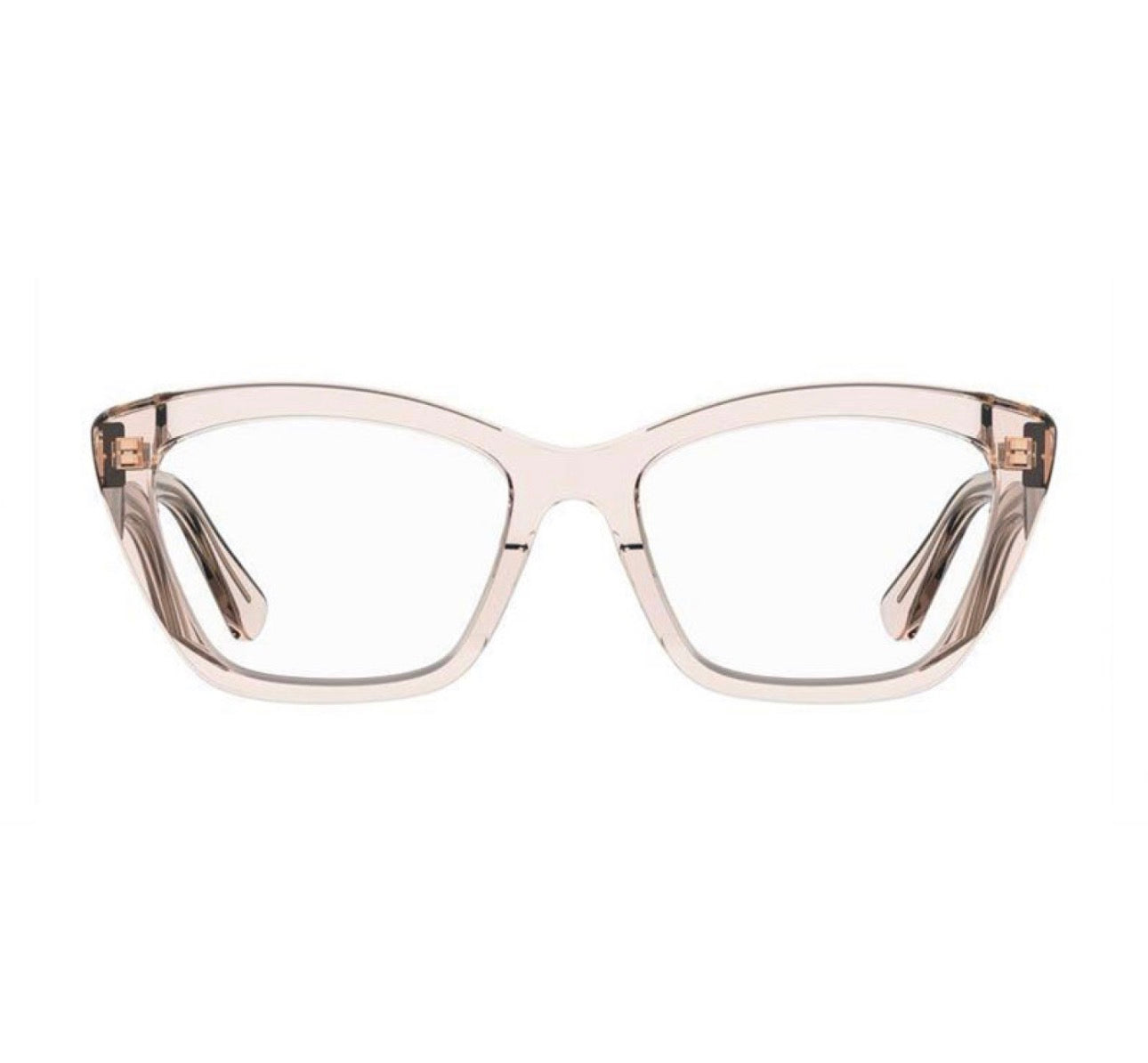 Moschino MOS629 Transparent Pink Cat-Eye Eyeglasses (52mm)