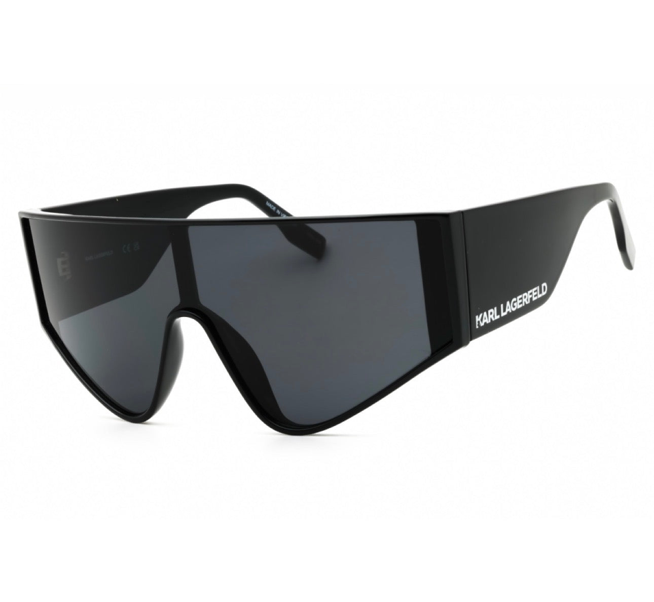 KARL LAGERFELD KL6209S 001 56mm Shield Sunglasses – Black