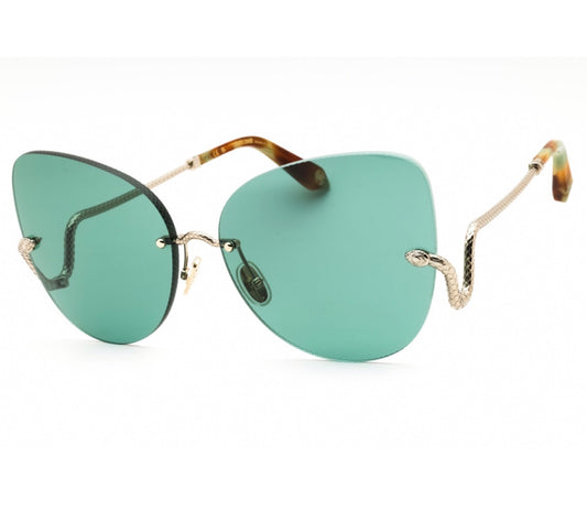 Roberto Cavalli SRC062 594Y Butterfly Rimless Sunglasses – 64mm