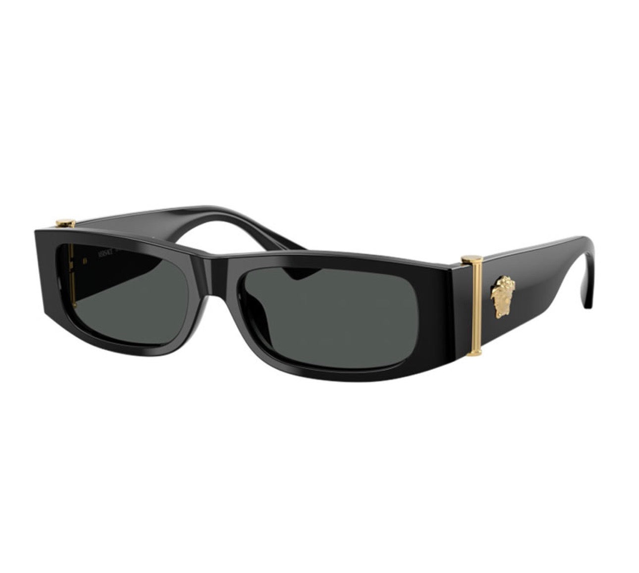 Versace VE4476U GB1/87 55mm Black Rectangle Sunglasses