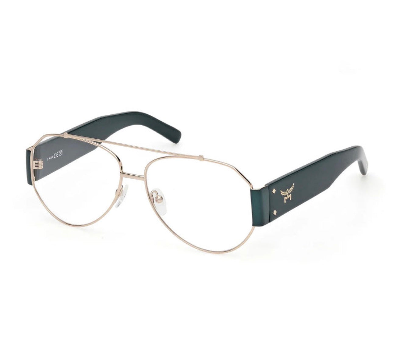 MCM MW5001 32A Aviator Eyeglasses – Gold/Smoke 58mm