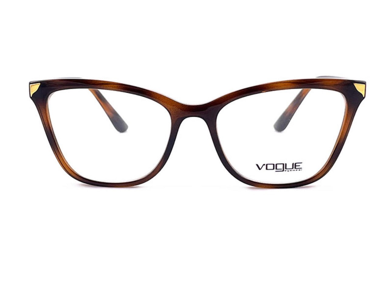Vogue VO5206 2386 Light Havana Square Eyeglasses – 53mm