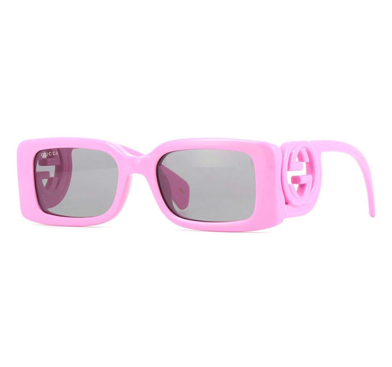Gucci GG1325S 006 Pink Square Sunglasses – 54mm
