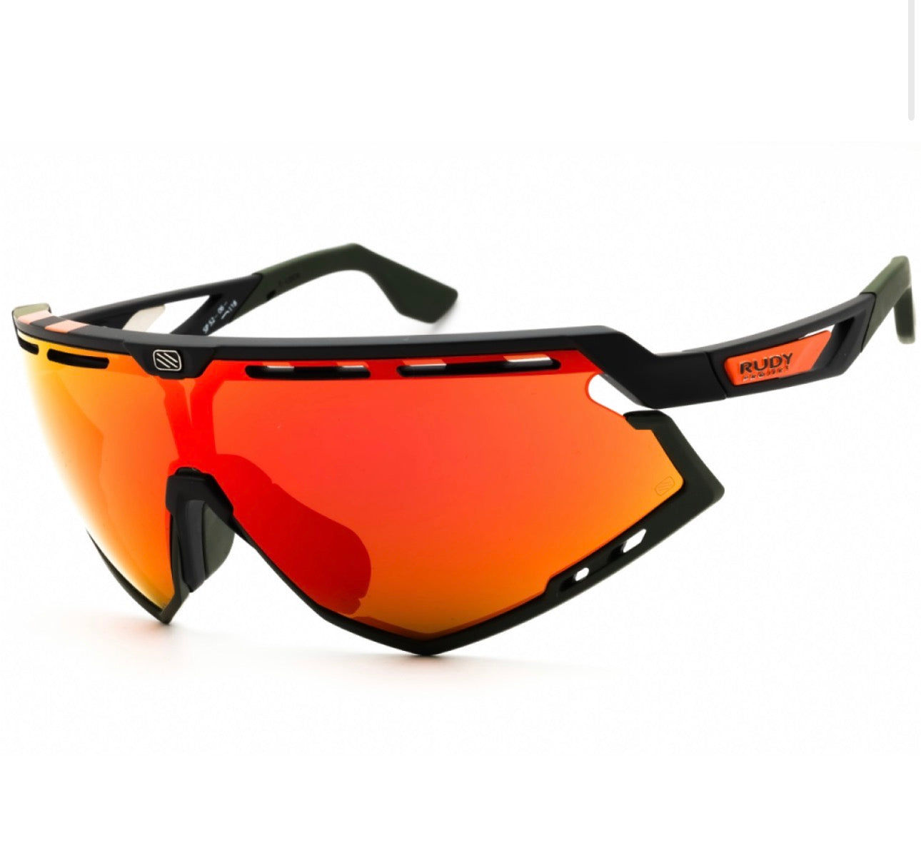Rudy Project SP524006 0020 Shield Sunglasses – Orange Mirror Lens (141 mm)