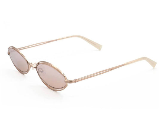 Kendall + Kylie KKS4051G Oval Sunglasses – Rose Gold / Pearl Blush (54mm)