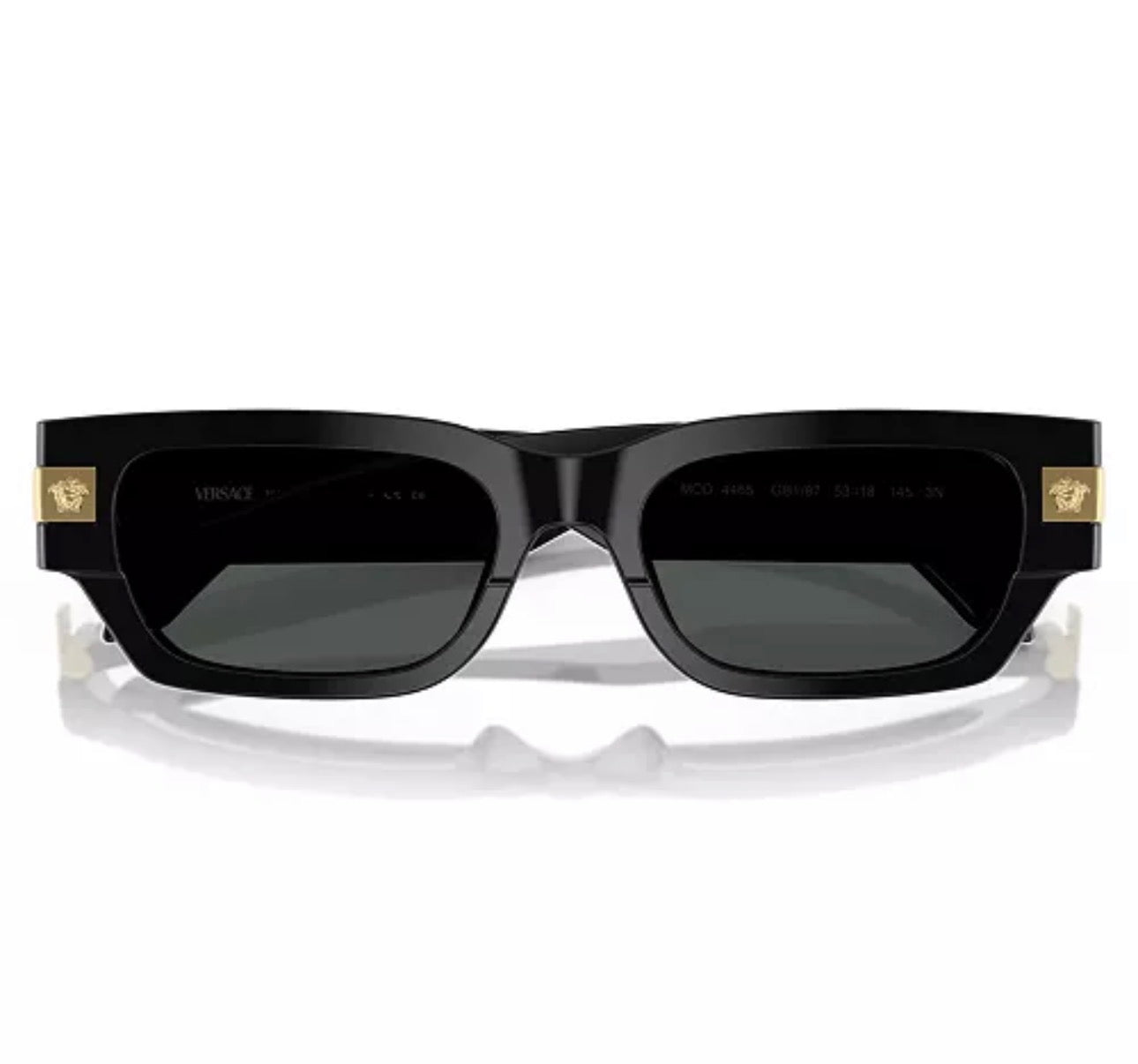 Versace VE4465 GB1/87 Rectangular Sunglasses – (53mm)