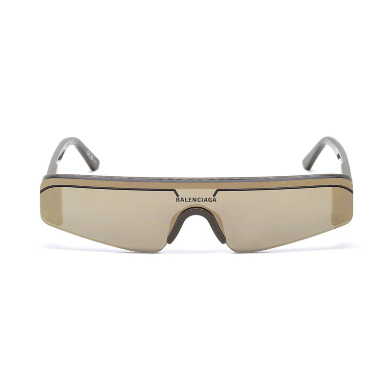 Balenciaga BB0003S Rectangle Shield Sunglasses 99mm