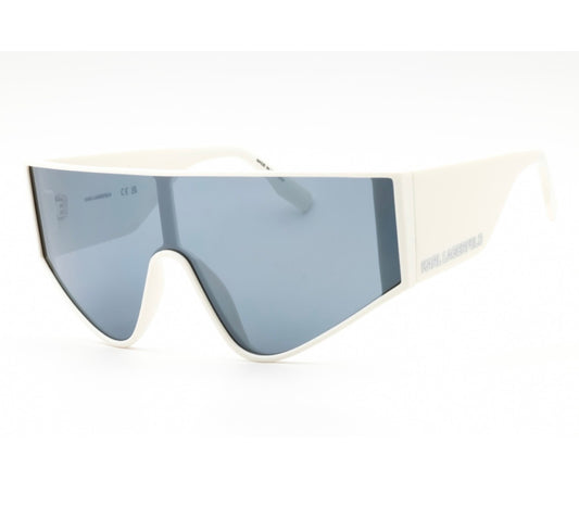 Karl Lagerfeld KL6209S 105 56mm White Shield Sunglasses
