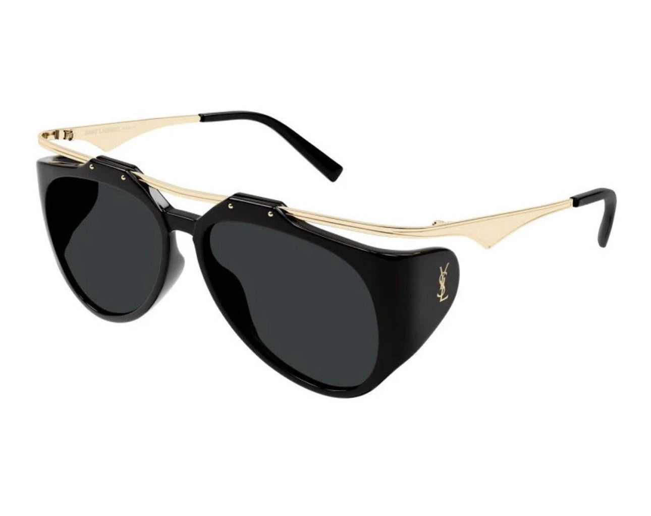 Saint Laurent SLM137 AMELIA 001 Aviator Sunglasses 55mm