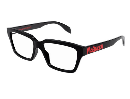Alexander McQueen AM0332O 002 – Rectangular Optical Eyeglasses (54mm)