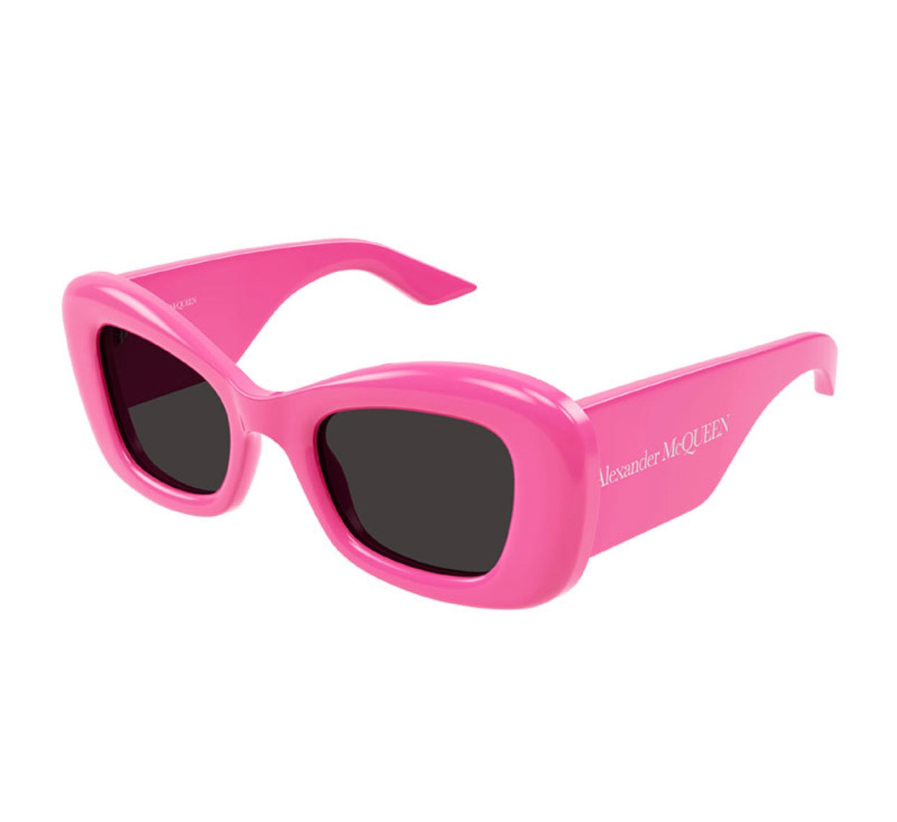 Alexander McQueen AM0434S 004 Oversized Sunglasses – Pink – 50mm