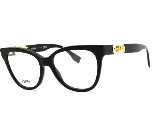 Fendi FE50093I 001 Optical Eyeglasses – 54mm